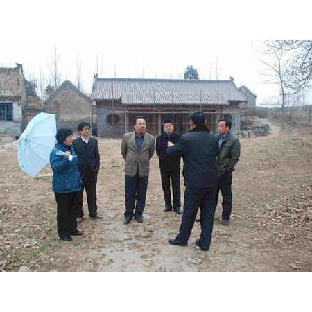 濟(jì)寧市文物局副局長(zhǎng)樊存常來(lái)汶上縣檢查考核2010年文物安全目標(biāo)責(zé)任落實(shí)情況