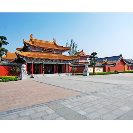 汶上寶相寺景區(qū)舉行2011新年千人祈福法會