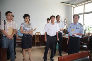 濟寧團市委檢查驗收組對汶上縣人民法院法警大隊2011年度“市級青年文明號”爭創(chuàng)工作檢 ...