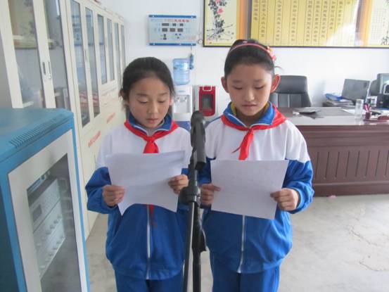 汶上縣南旺鎮(zhèn)中心小學(xué)廣播站積極開展服務(wù)學(xué)生活動(dòng)