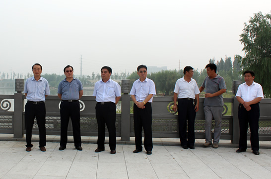 濟(jì)寧市政協(xié)副主席蒙建華帶領(lǐng)市政協(xié)人資環(huán)委調(diào)研組來汶上縣調(diào)研打造“水韻濟(jì)寧”、促進(jìn)生 ...