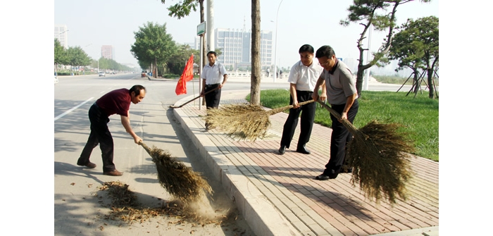 汶上縣開(kāi)展城鄉(xiāng)“義務(wù)勞動(dòng)日、文明我先行”環(huán)境衛(wèi)生綜合整治活動(dòng)