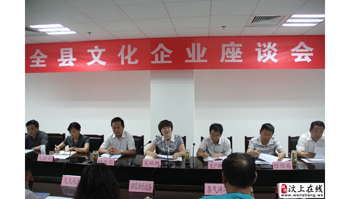 汶上縣文化企業(yè)座談會(huì)召開(kāi)