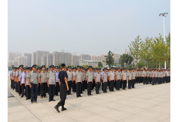 汶上縣義務(wù)教育階段學(xué)校派駐保安人員開學(xué)前集中培訓(xùn)