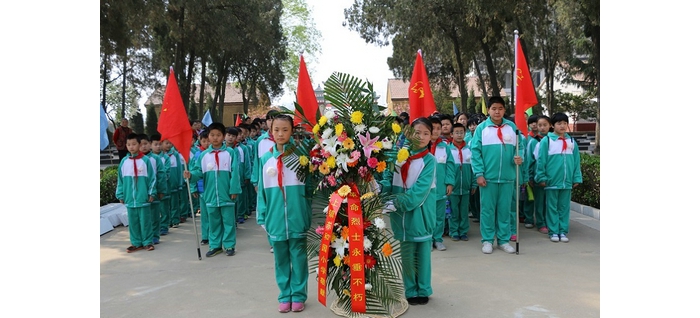 汶上縣各中小學開展形式多樣的“我們的節(jié)日·清明節(jié)”主題教育活動