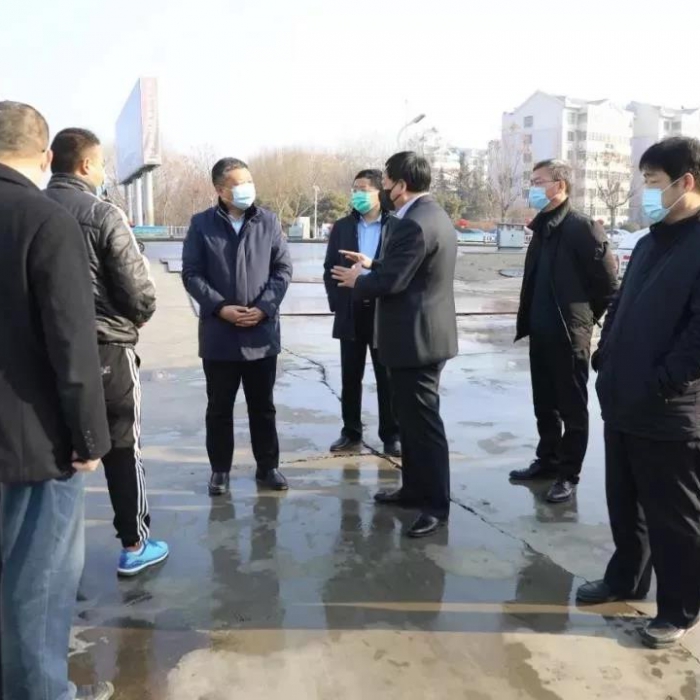 汶上縣人民政府 部門動態(tài) 縣委副書記、縣長李洪文督導城市建設(shè)重點工程項目復工復產(chǎn)和 ...