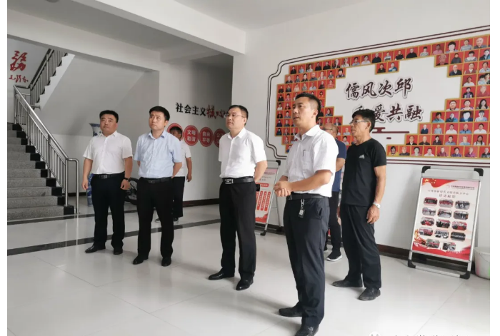 縣委常委、宣傳部長白占德一行到次邱鎮(zhèn)調(diào)研指導(dǎo)新時代文明實踐工作