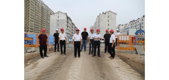縣政府副縣長布方鋒督導(dǎo)城市建設(shè)重點工程