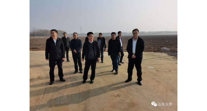 市政府副秘書長孟青松一行蒞臨汶上縣調(diào)研指導國土治理項目