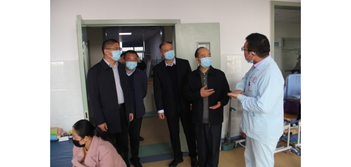 省衛(wèi)健委衛(wèi)生健康監(jiān)察專員劉玉海調(diào)研汶上縣基層醫(yī)療衛(wèi)生提質(zhì)升級工作